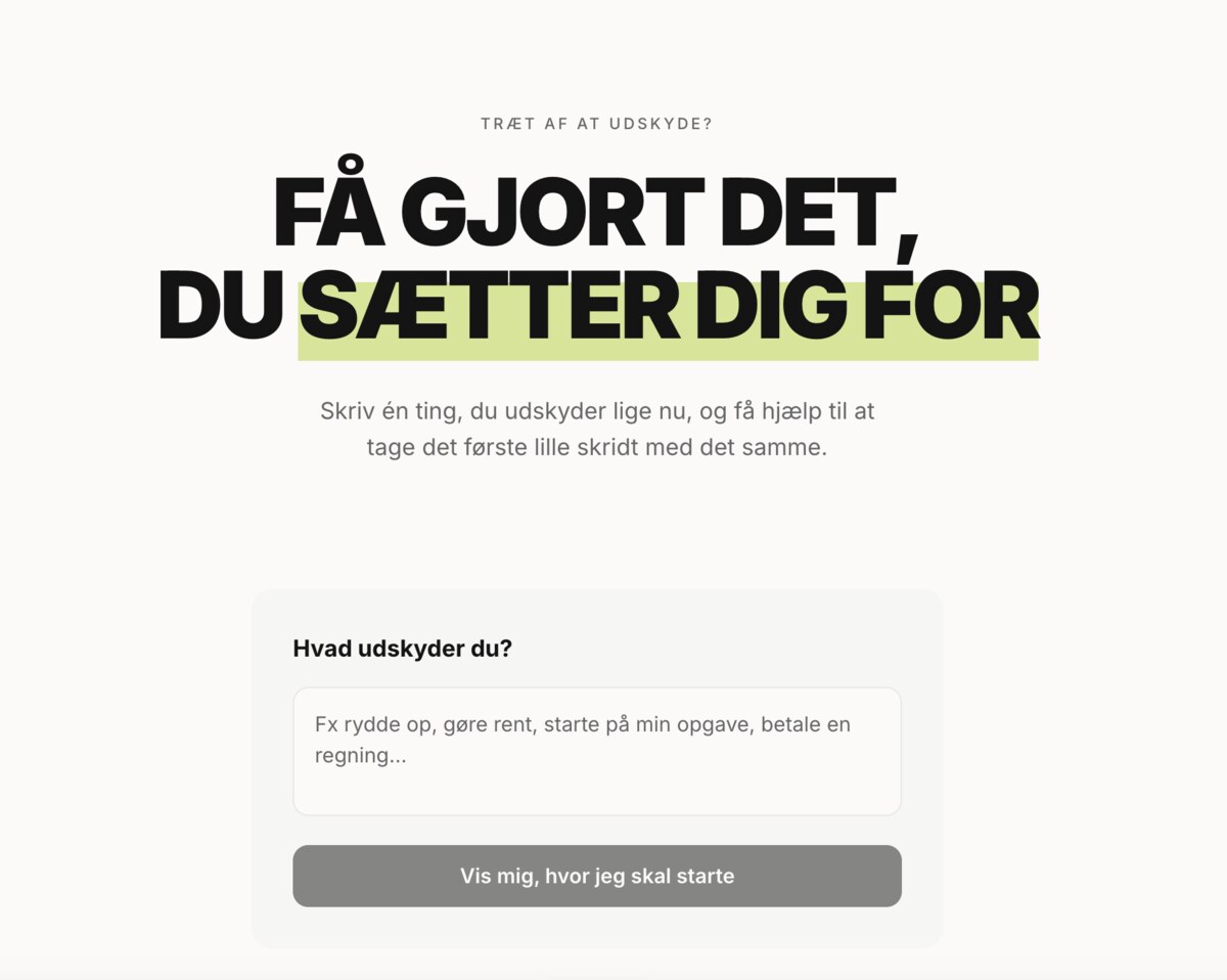 Start let-appen