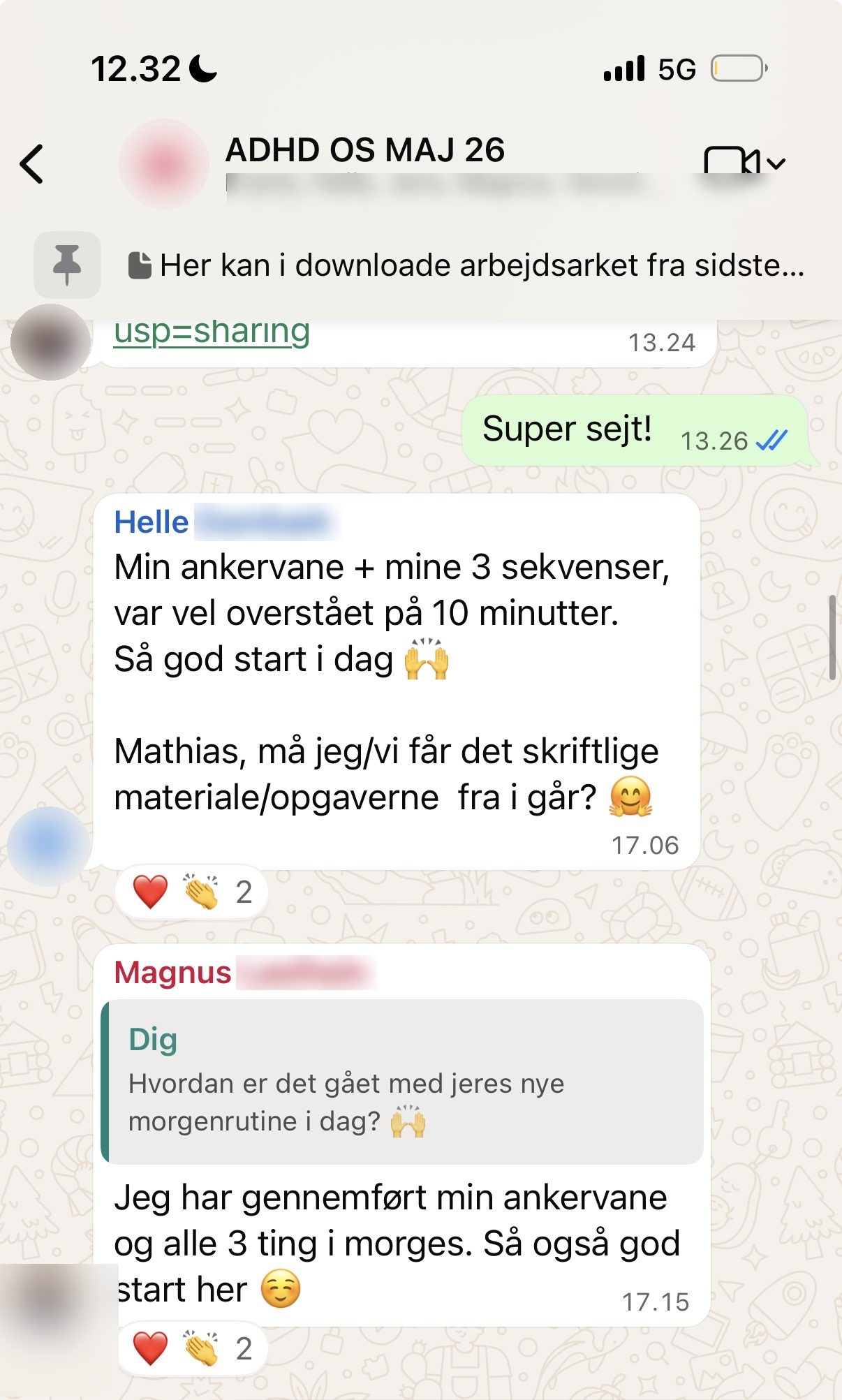 Helle og Magnus om dag 1-success